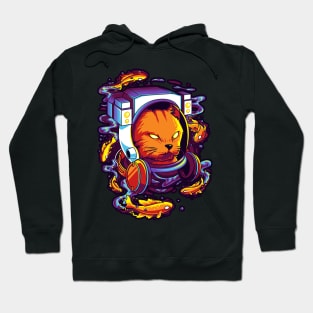 diving cat Hoodie